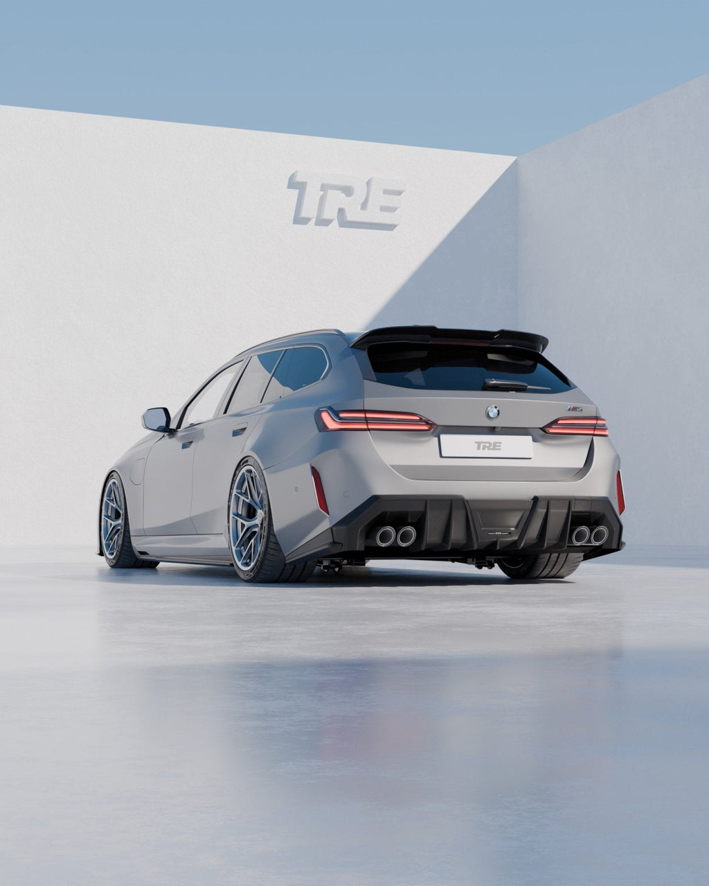 BMW M5 G90 G99 Pre-Preg Carbon Fibre PR-1 Side Skirts by TREVORA - AUTOID® - Side Skirts & Winglets - TREVORA