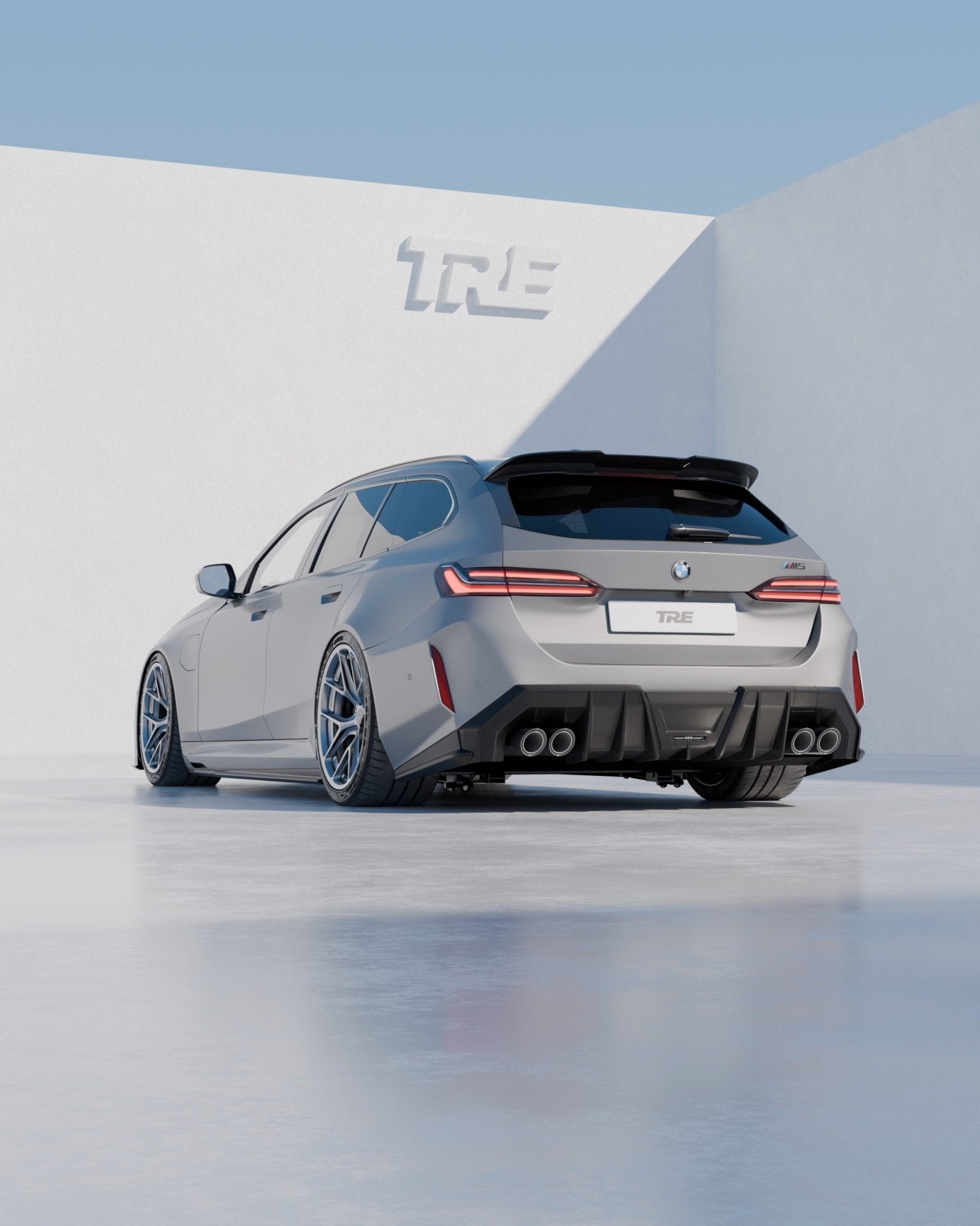 BMW M5 G90 G99 Pre-Preg Carbon Fibre PR-1 Side Skirts by TREVORA - AUTOID® - Side Skirts & Winglets - TREVORA