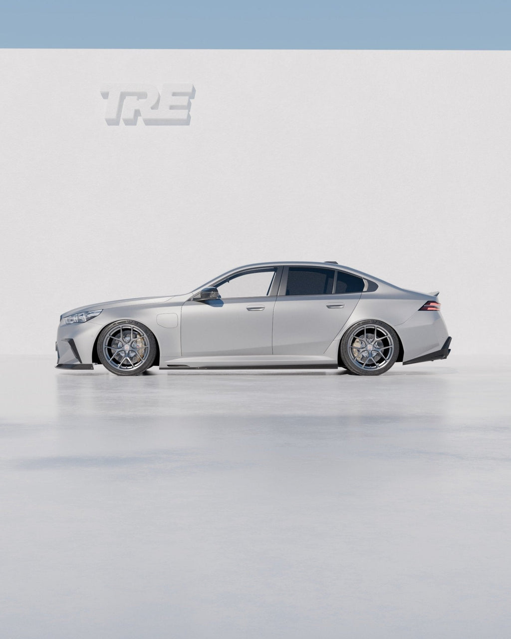 BMW M5 G90 G99 Pre-Preg Carbon Fibre PR-1 Side Skirts by TREVORA - AUTOID® - Side Skirts & Winglets - TREVORA
