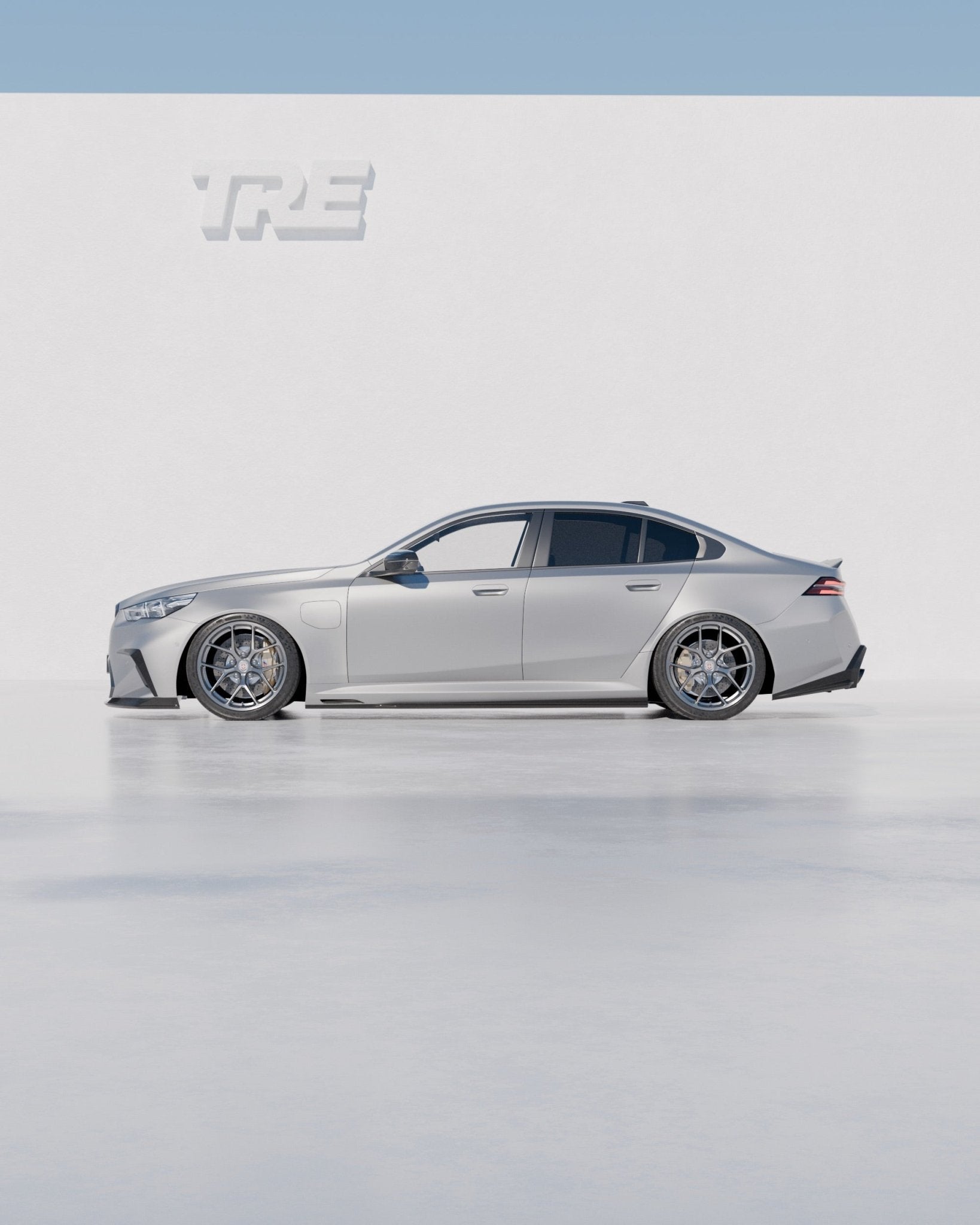 BMW M5 G90 G99 Pre-Preg Carbon Fibre PR-1 Side Skirts by TREVORA - AUTOID® - Side Skirts & Winglets - TREVORA