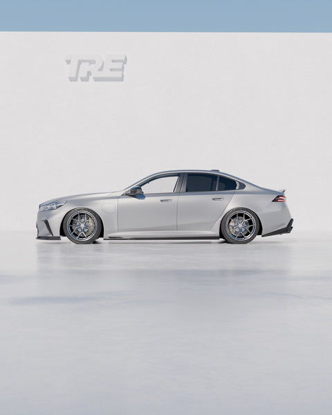 BMW M5 G90 G99 Pre-Preg Carbon Fibre PR-1 Side Skirts by TREVORA - AUTOID® - Side Skirts & Winglets - TREVORA
