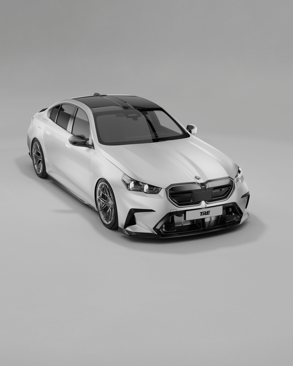 BMW M5 G90 G99 Pre-Preg Carbon Fibre PR-1 Side Skirts by TREVORA - AUTOID® - Side Skirts & Winglets - TREVORA