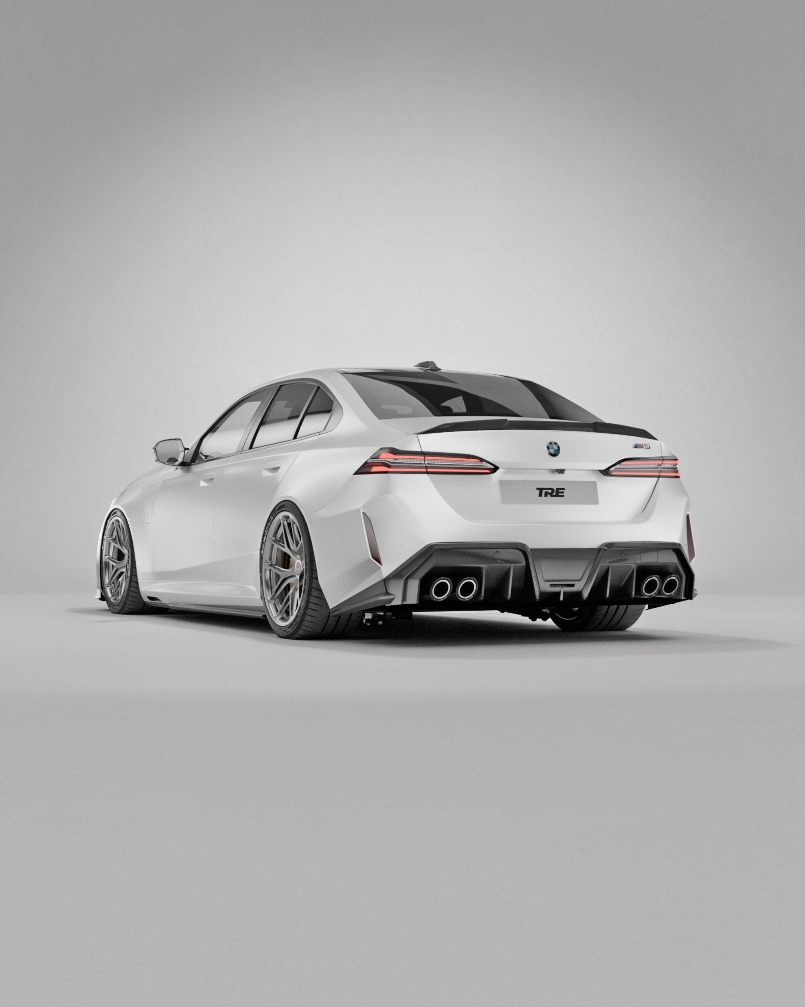 BMW M5 G90 G99 Pre-Preg Carbon Fibre PR-1 Side Skirts by TREVORA - AUTOID® - Side Skirts & Winglets - TREVORA