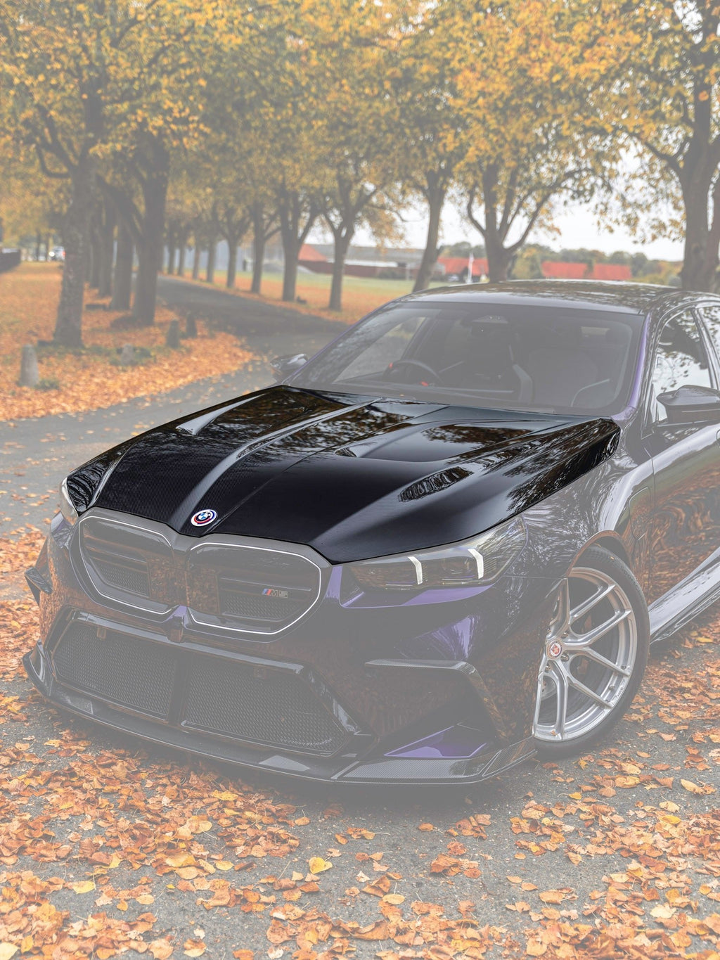 BMW M5 G90 G99 Pre-Preg Gloss Carbon Fibre GT Front Bonnet by SQ - AUTOID® - Front Hood - SQ