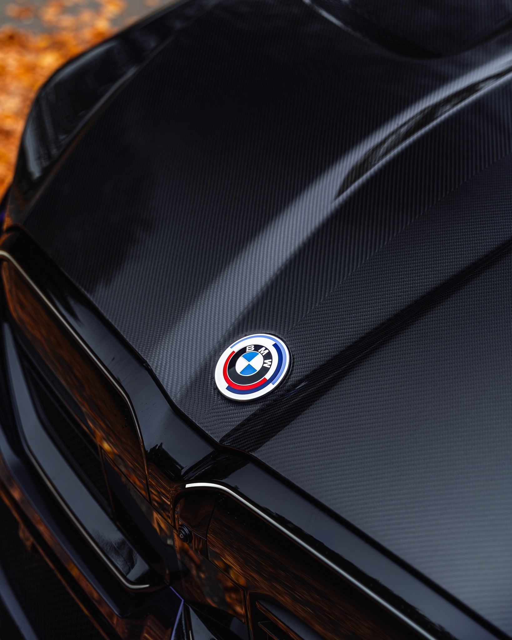 BMW M5 G90 G99 Pre-Preg Gloss Carbon Fibre GT Front Bonnet by SQ - AUTOID® - Front Hood - SQ