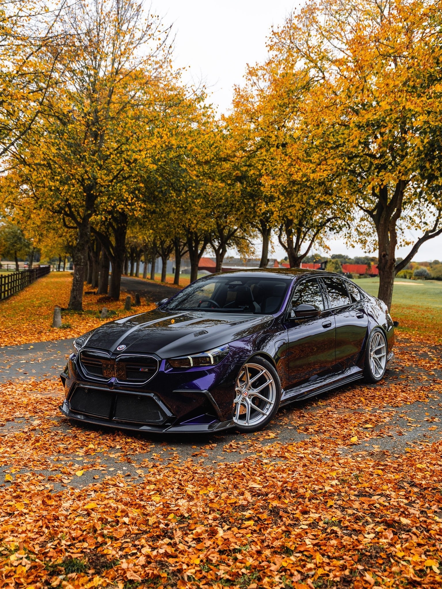 BMW M5 G90 G99 Pre-Preg Gloss Carbon Fibre GT Front Bonnet by SQ - AUTOID® - Front Hood - SQ