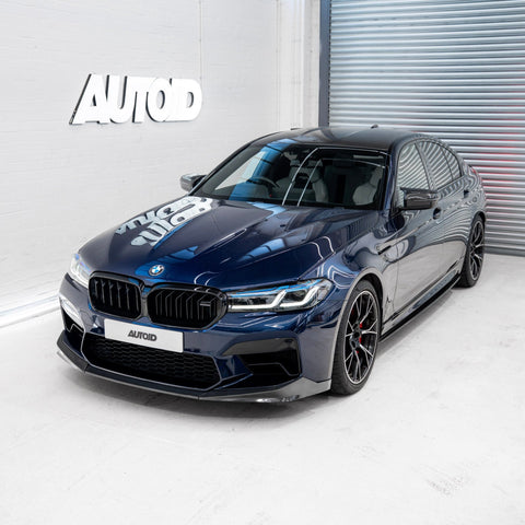BMW M5 LCI F90 Pre-Preg Carbon Fibre Performance Front Splitter Pro by FORM (2020-2023) - AUTOID® - Front Lips & Splitters - FORM Industries
