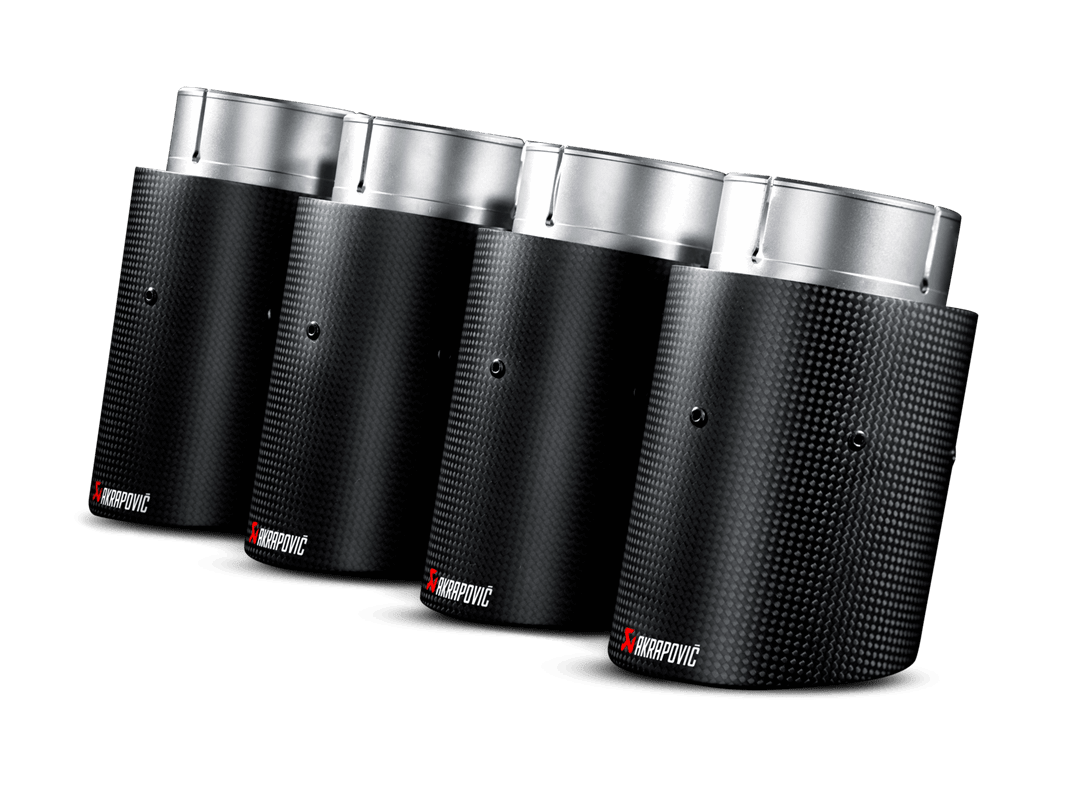 BMW M5, M6, Gran Coupé F10 F12 F13 F06 Carbon Exhaust Tips by Akrapovic - AUTOID® - Exhaust Tips - Akrapovic