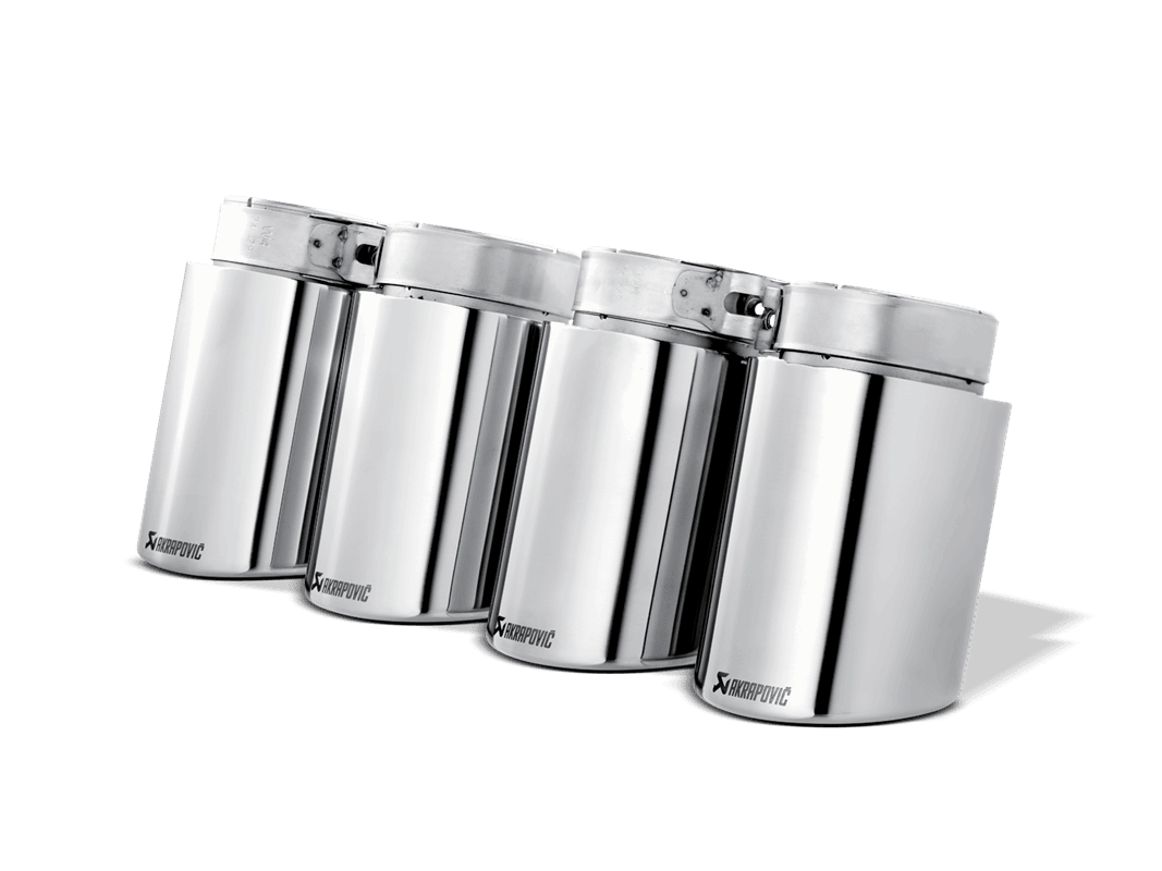 BMW M5, M6, Gran Coupé F10 F12 F13 F06 Exhaust Tips by Akrapovic - AUTOID® - Exhaust Tips - Akrapovic