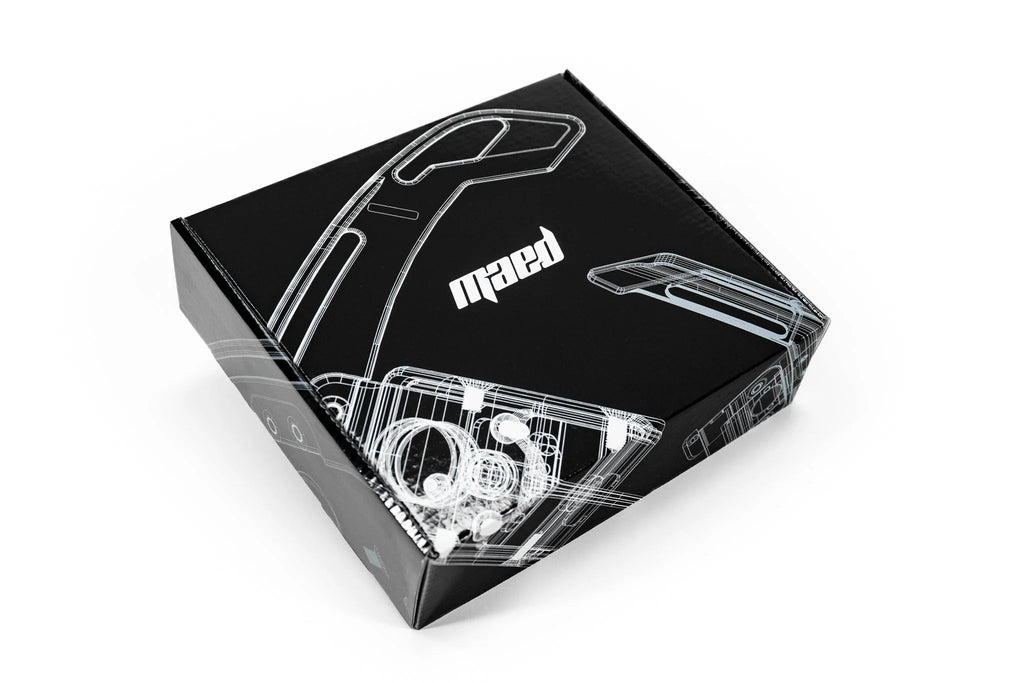 BMW Magnetic Aluminium & Carbon Paddle Shifters Set by Maed - AUTOID® - Paddle Shifters - Maed