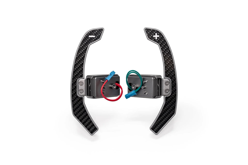 BMW Magnetic Aluminium & Carbon Paddle Shifters Set by Maed - AUTOID® - Paddle Shifters - Maed