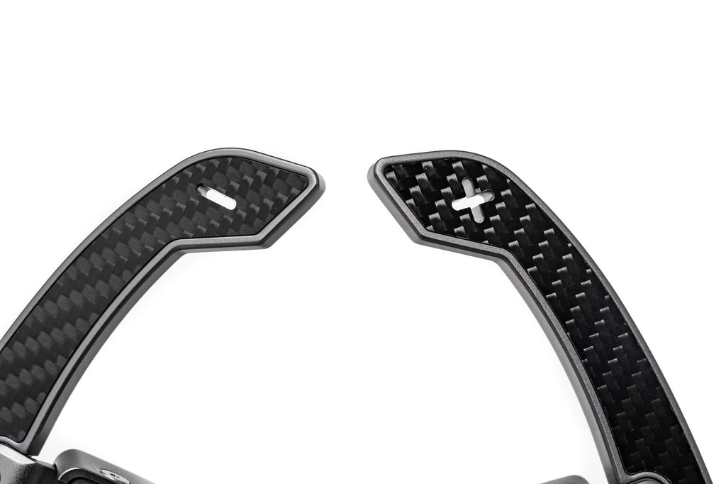 BMW Magnetic Aluminium & Carbon Paddle Shifters Set by Maed - AUTOID® - Paddle Shifters - Maed