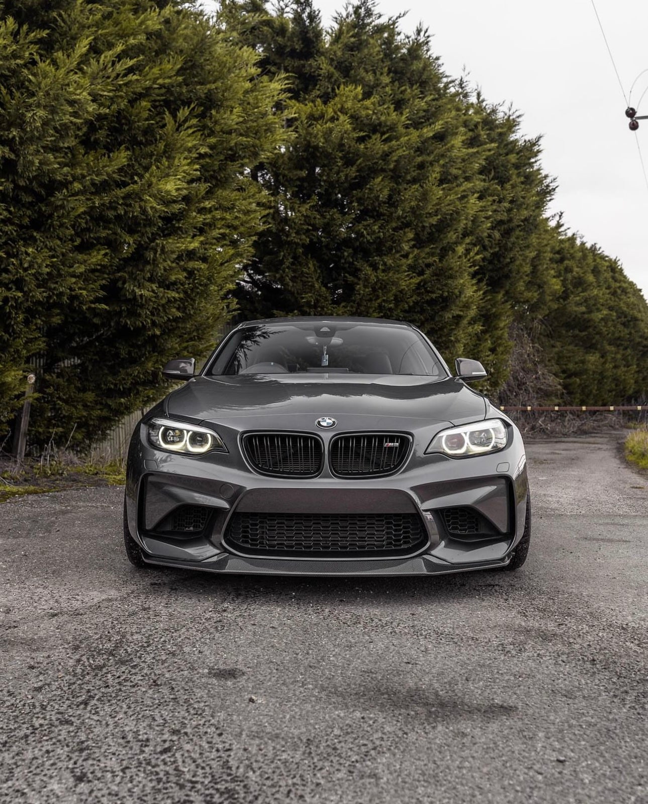 BMW OG M2 F87 Carbon Fibre E-CSL Front Splitter by FORM (2015-2018) - AUTOID® - Front Lips & Splitters - FORM Industries