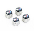 BMW M Performance BMW M Performance Genuine "M Logo" Tyre Air Valve Caps Set  Wheel Accessories  AUTOID®  