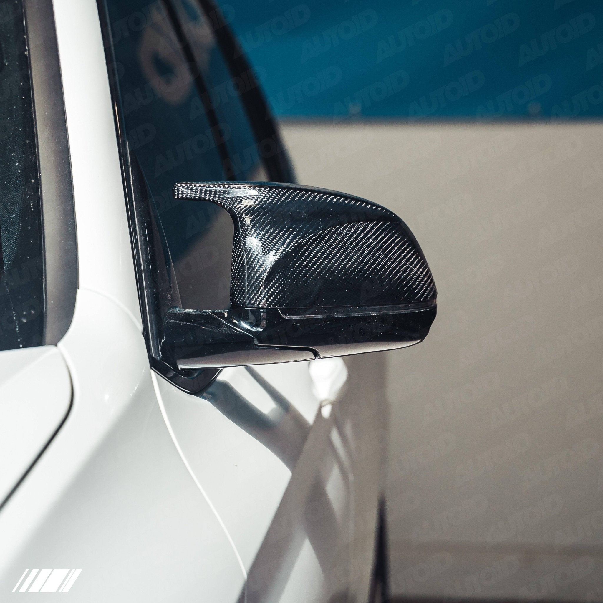 BMW X Series G01 G05 G07 Carbon Fibre M Style Wing Mirror Covers by FORM (2018+) - AUTOID® - Mirror Covers - FORM Industries