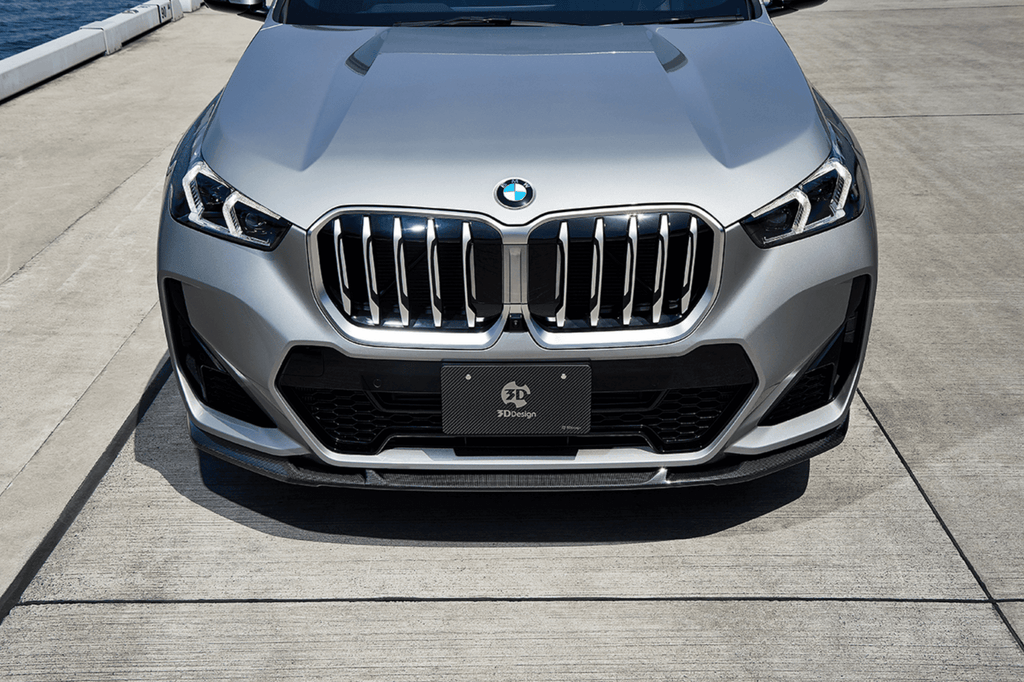 BMW X1 M Sport U11 Carbon Fibre Front Splitter by 3D Design (2022+) - AUTOID® - Front Lips & Splitters - 3DDesign