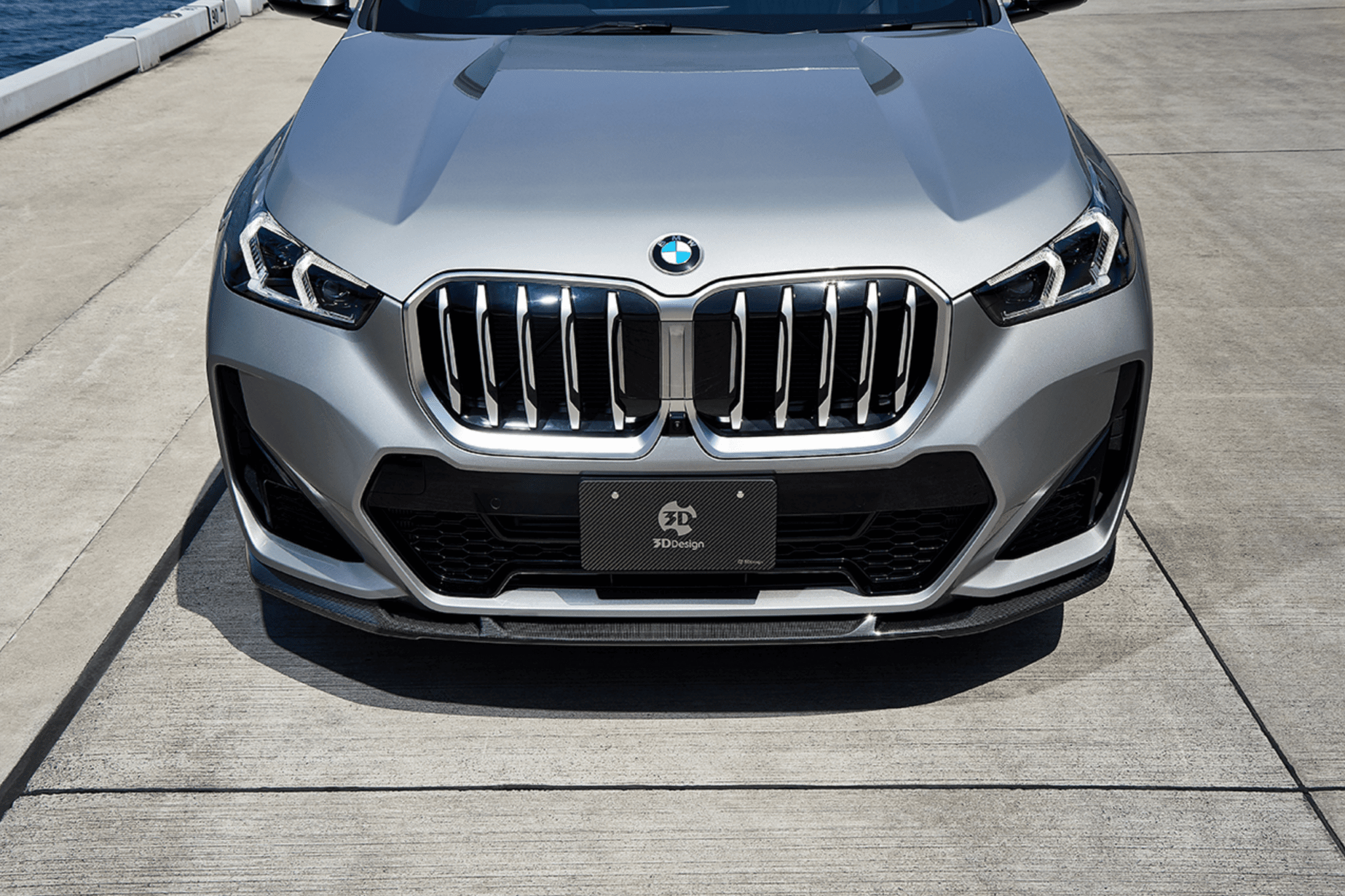 BMW X1 M Sport U11 Carbon Fibre Front Splitter by 3D Design (2022+) - AUTOID® - Front Lips & Splitters - 3DDesign