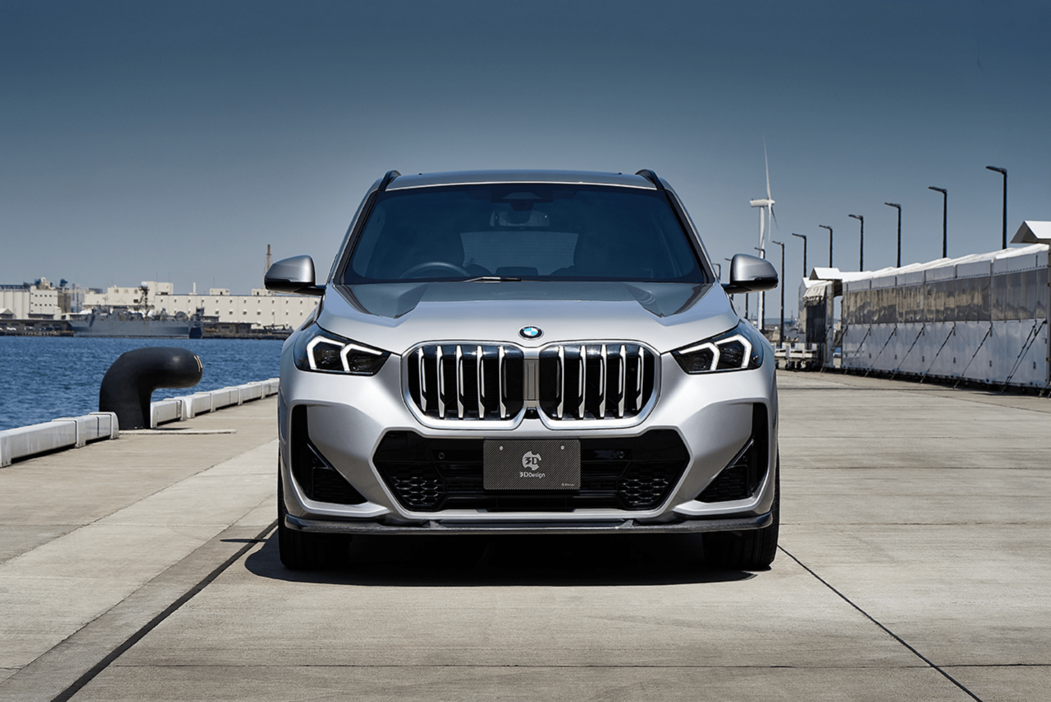 BMW X1 M Sport U11 Carbon Fibre Front Splitter by 3D Design (2022+) - AUTOID - Front Lips & Splitters - 3DDesign