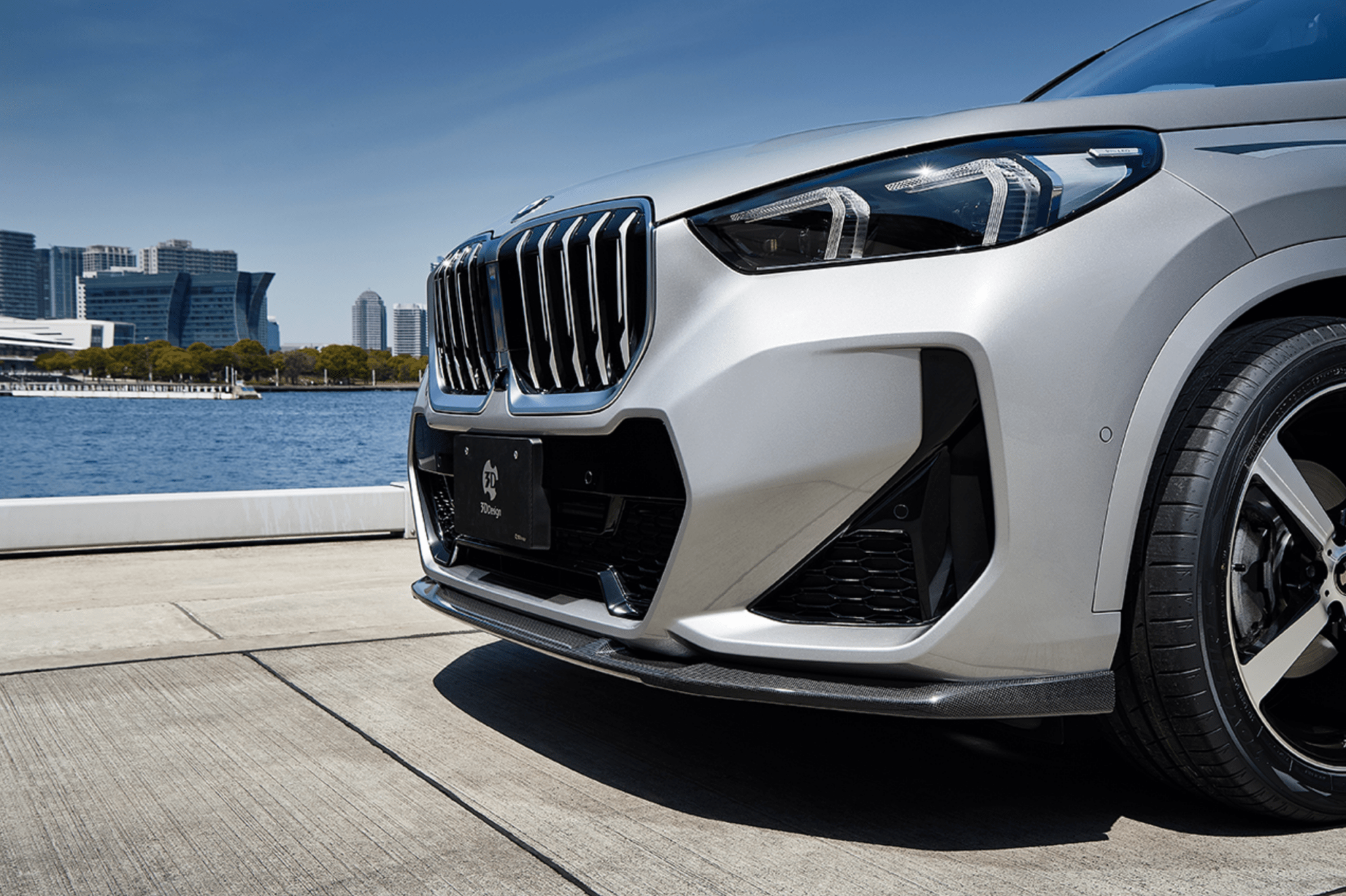BMW X1 M Sport U11 Carbon Fibre Front Splitter by 3D Design (2022+) - AUTOID - Front Lips & Splitters - 3DDesign