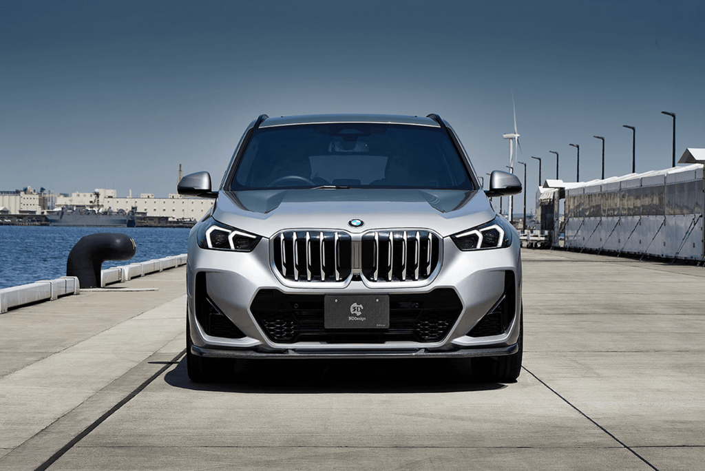 BMW X1 M Sport U11 Carbon Fibre Front Splitter by 3D Design (2022+) - AUTOID® - Front Lips & Splitters - 3DDesign
