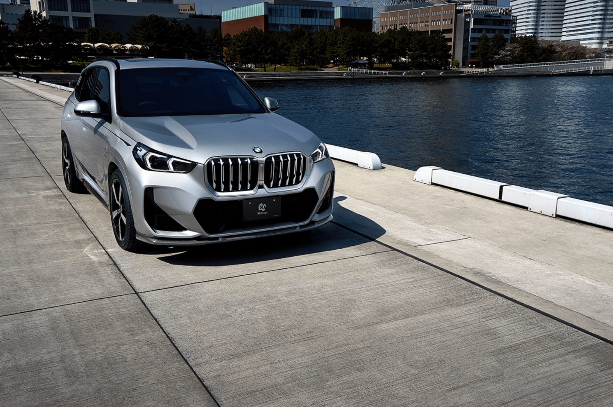 BMW X1 M Sport U11 Carbon Fibre Front Splitter by 3D Design (2022+) - AUTOID - Front Lips & Splitters - 3DDesign