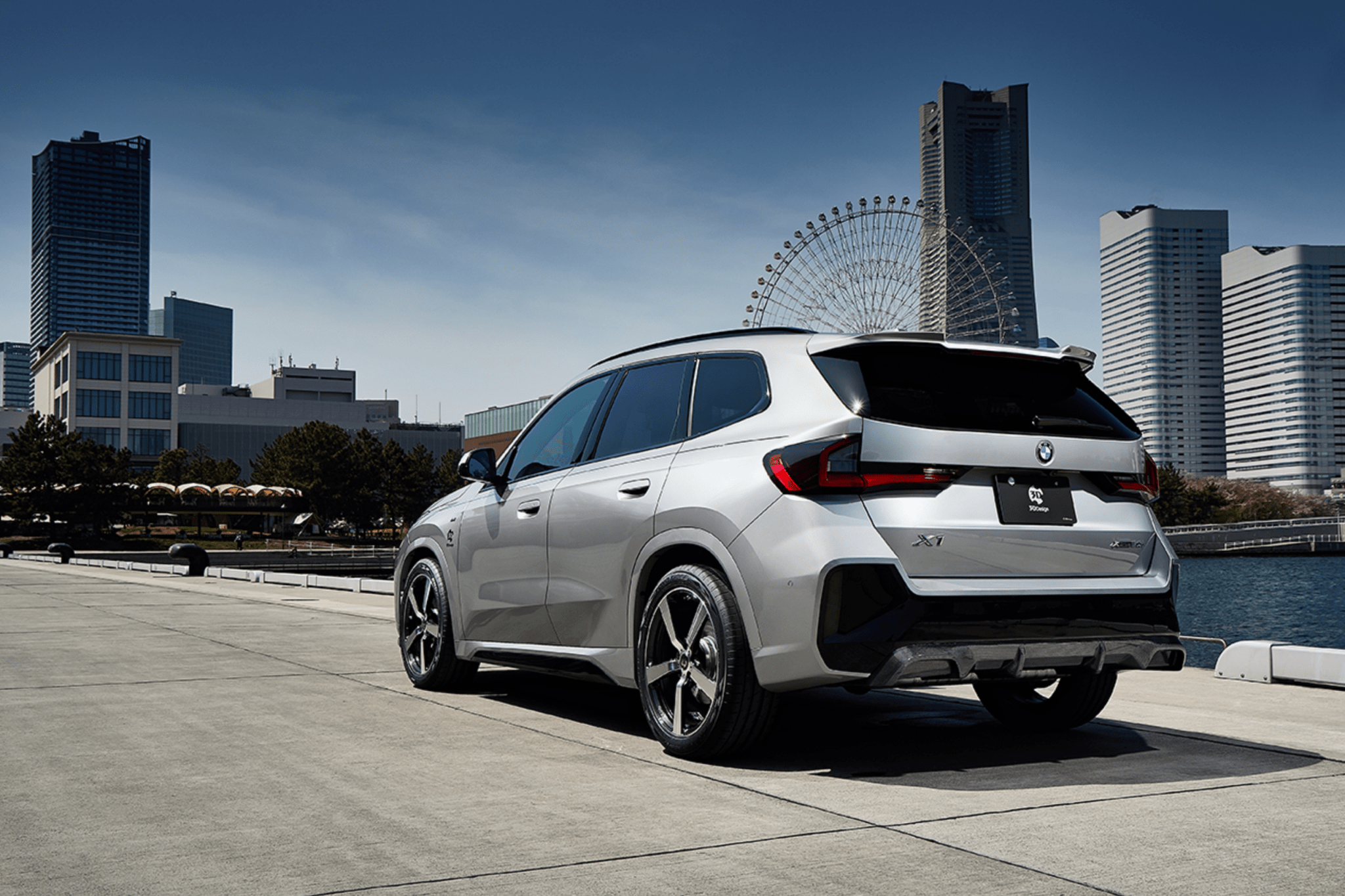 BMW X1 M Sport U11 Carbon Fibre Rear Diffuser by 3D Design (2022+) - AUTOID - Rear Diffusers - 3DDesign