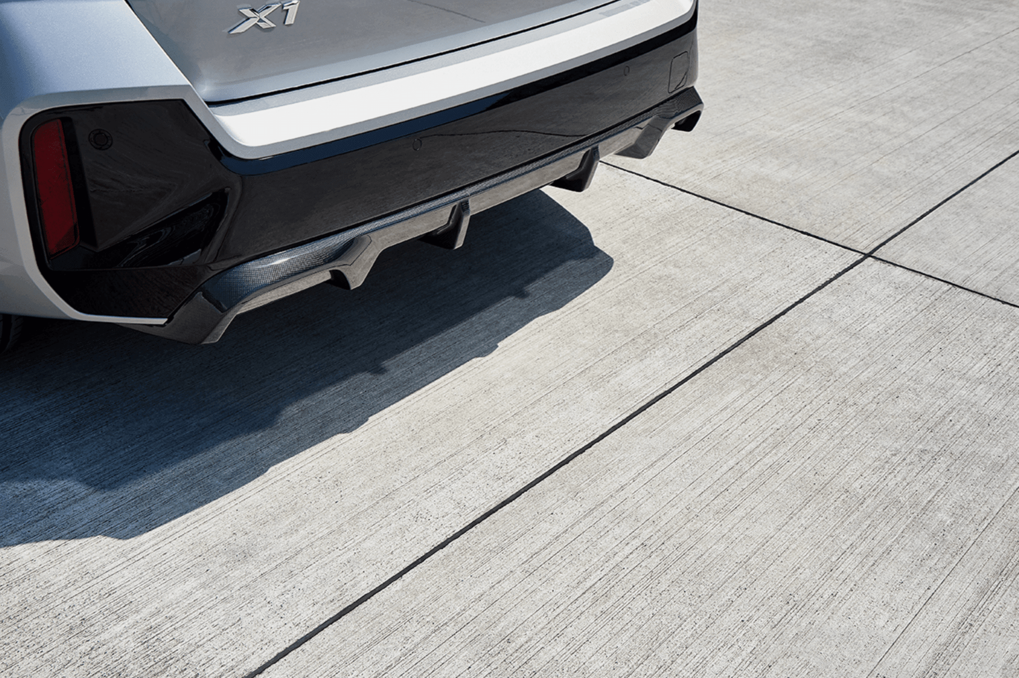 BMW X1 M Sport U11 Carbon Fibre Rear Diffuser by 3D Design (2022+) - AUTOID® - Rear Diffusers - 3DDesign