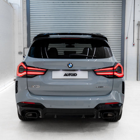 BMW X3 G01 Gloss Black Rear Spoiler by FORM (2018-2024) - AUTOID® - Rear Spoilers - FORM Industries