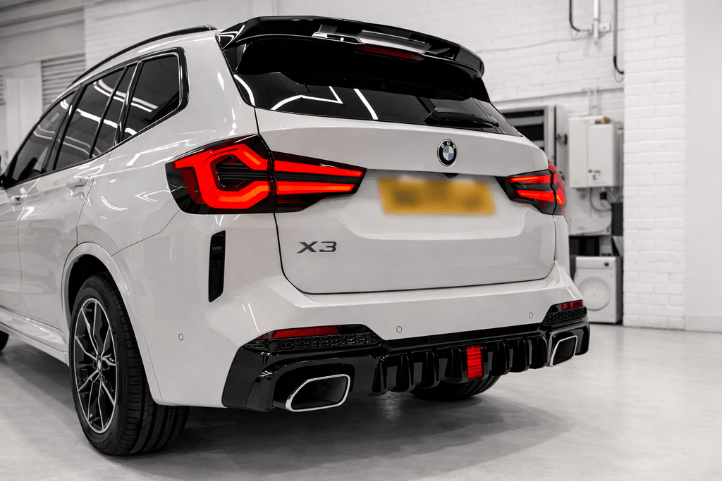 BMW X3 G01 LCI Gloss Black Full Body Kit by FORM (2021-2024) - AUTOID® - Styling Kit - FORM Industries