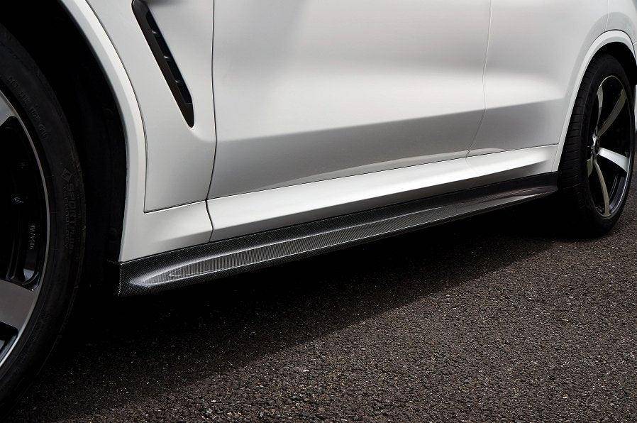 BMW X3 G01 & X4 G02 Full Length Carbon Fibre Side Skirts by 3D Design (2018+) - AUTOID® - Side Skirts & Winglets - 3DDesign