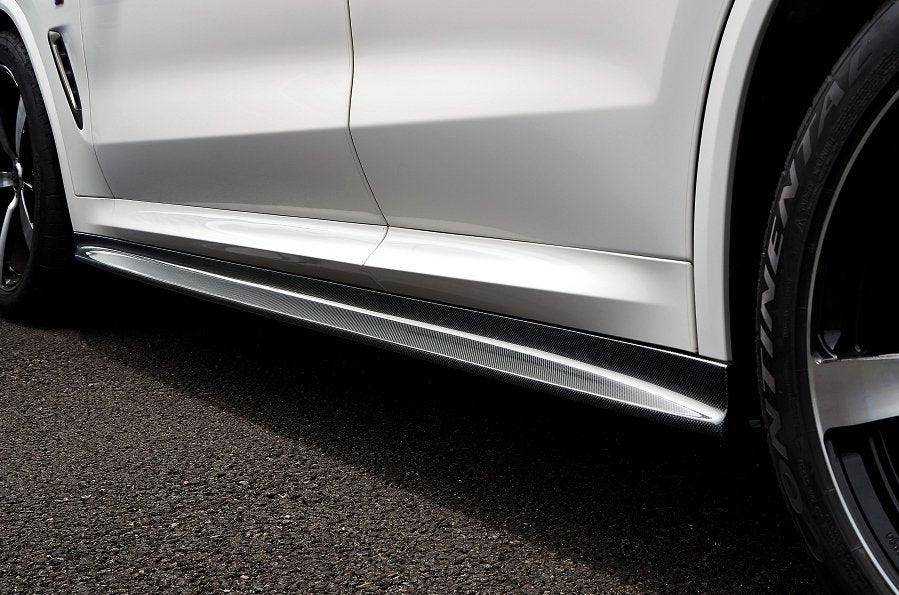 BMW X3 G01 & X4 G02 Full Length Carbon Fibre Side Skirts by 3D Design (2018+) - AUTOID® - Side Skirts & Winglets - 3DDesign