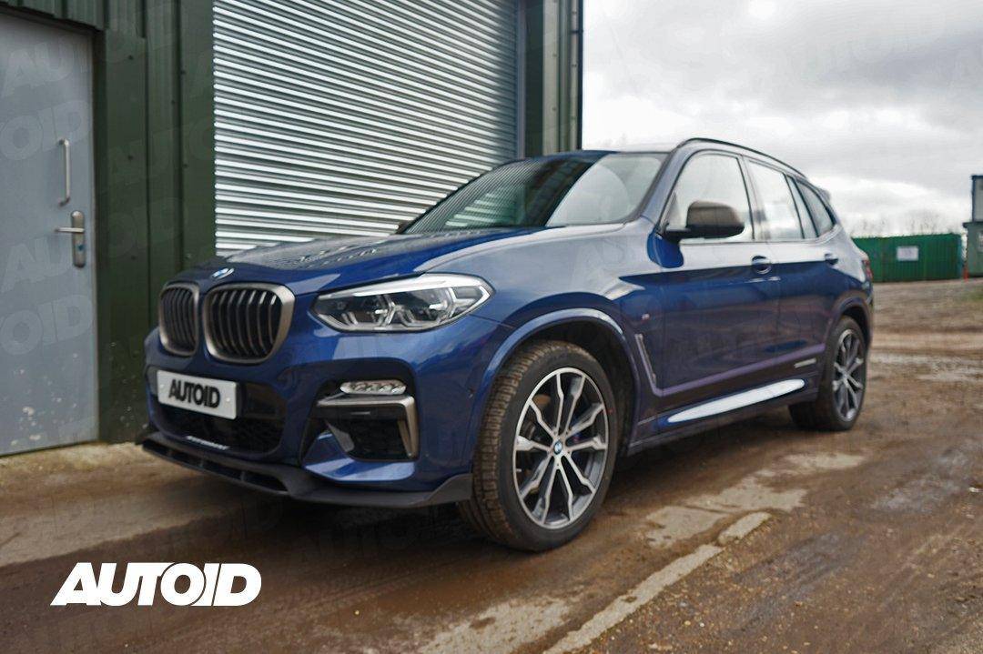 BMW X3 G01 & X4 G02 Pre - LCI Carbon Fibre Competition Front Splitter (2017 - 2021) - AUTOID - Front Lips & Splitters - Essentials