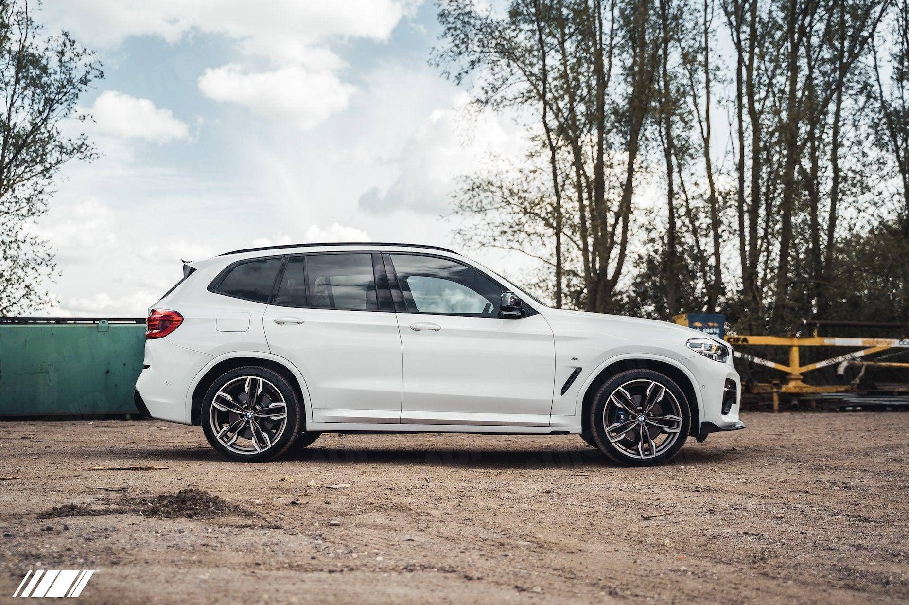 BMW X3 G01 & X4 G02 Pre - LCI Carbon Fibre Competition Front Splitter (2017 - 2021) - AUTOID - Front Lips & Splitters - Essentials