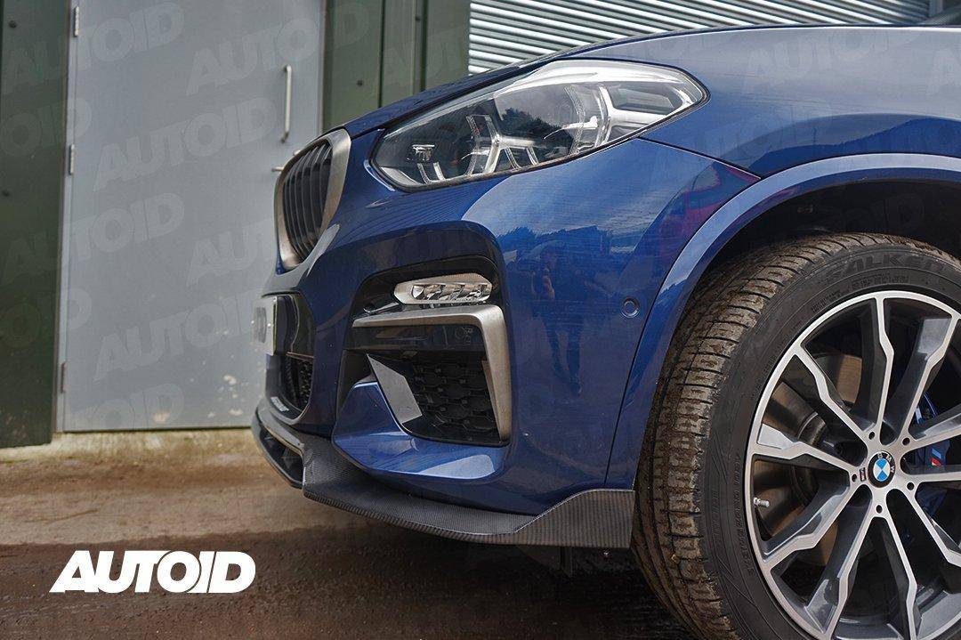 BMW X3 G01 & X4 G02 Pre - LCI Carbon Fibre Competition Front Splitter (2017 - 2021) - AUTOID - Front Lips & Splitters - Essentials