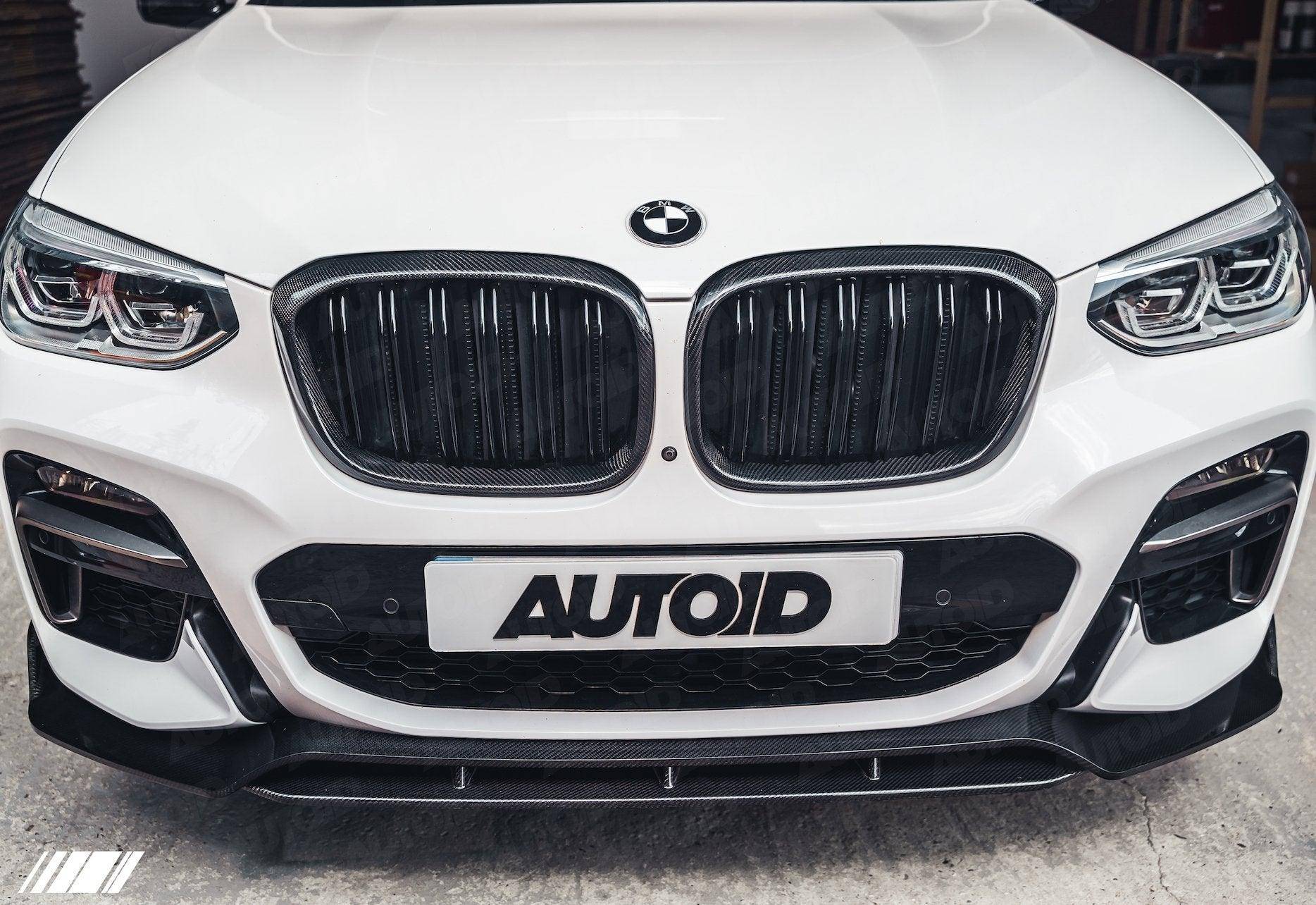 BMW X3 G01 & X4 G02 Pre-LCI Carbon Fibre Competition Front Splitter by FORM (2017-2021) - AUTOID® - Front Lips & Splitters - FORM Industries
