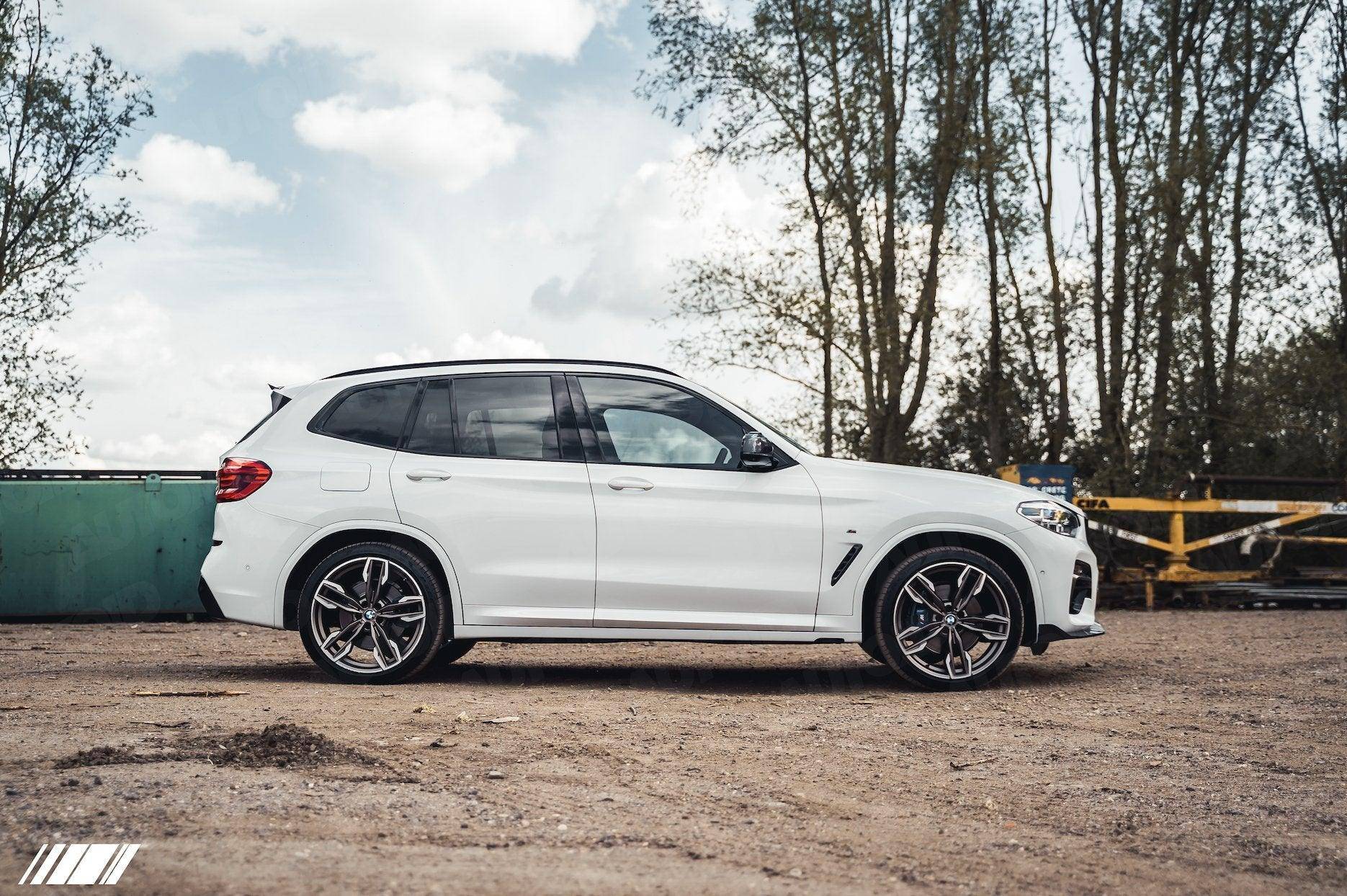 BMW X3 G01 & X4 G02 Pre-LCI Carbon Fibre Competition Front Splitter by FORM (2017-2021) - AUTOID® - Front Lips & Splitters - FORM Industries