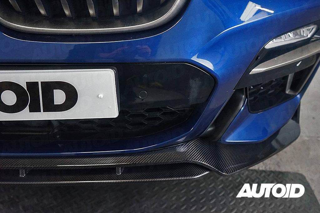 BMW X3 G01 & X4 G02 Pre-LCI Carbon Fibre Competition Front Splitter by FORM (2017-2021) - AUTOID® - Front Lips & Splitters - FORM Industries