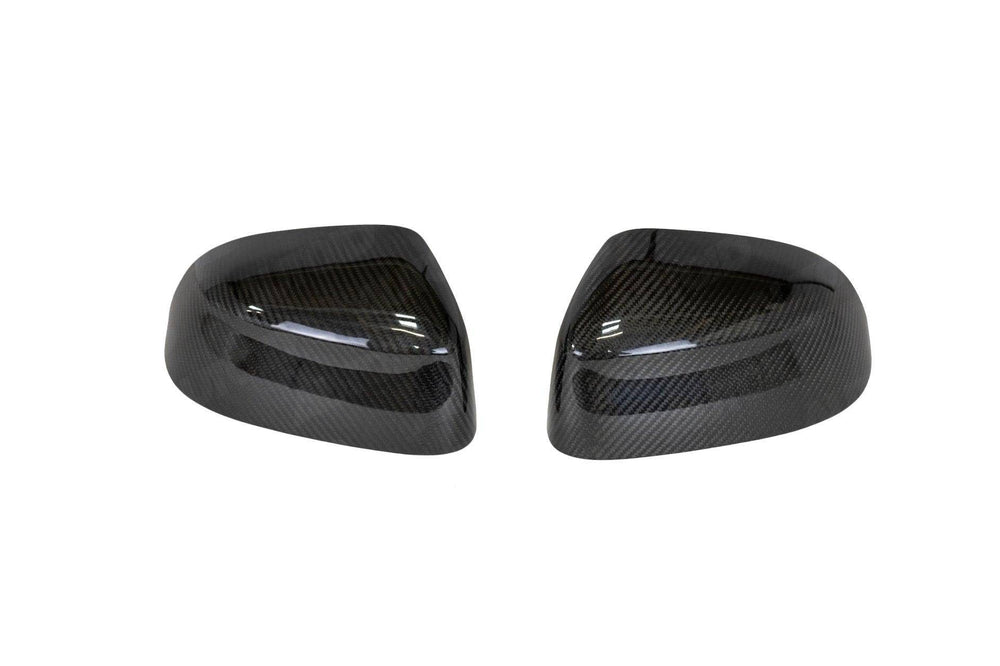 BMW X3 G01, X4 G02, X5 G05, X6 G06 & X7 G07 Pre - Preg Carbon Fibre Mirror Covers by TRE (2018+) - AUTOID - Mirror Covers - TRE