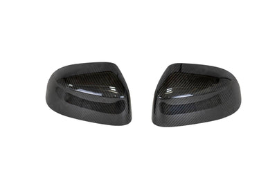 BMW X3 G01, X4 G02, X5 G05, X6 G06 & X7 G07 Pre - Preg Carbon Fibre Mirror Covers by TRE (2018+) - AUTOID - Mirror Covers - TRE