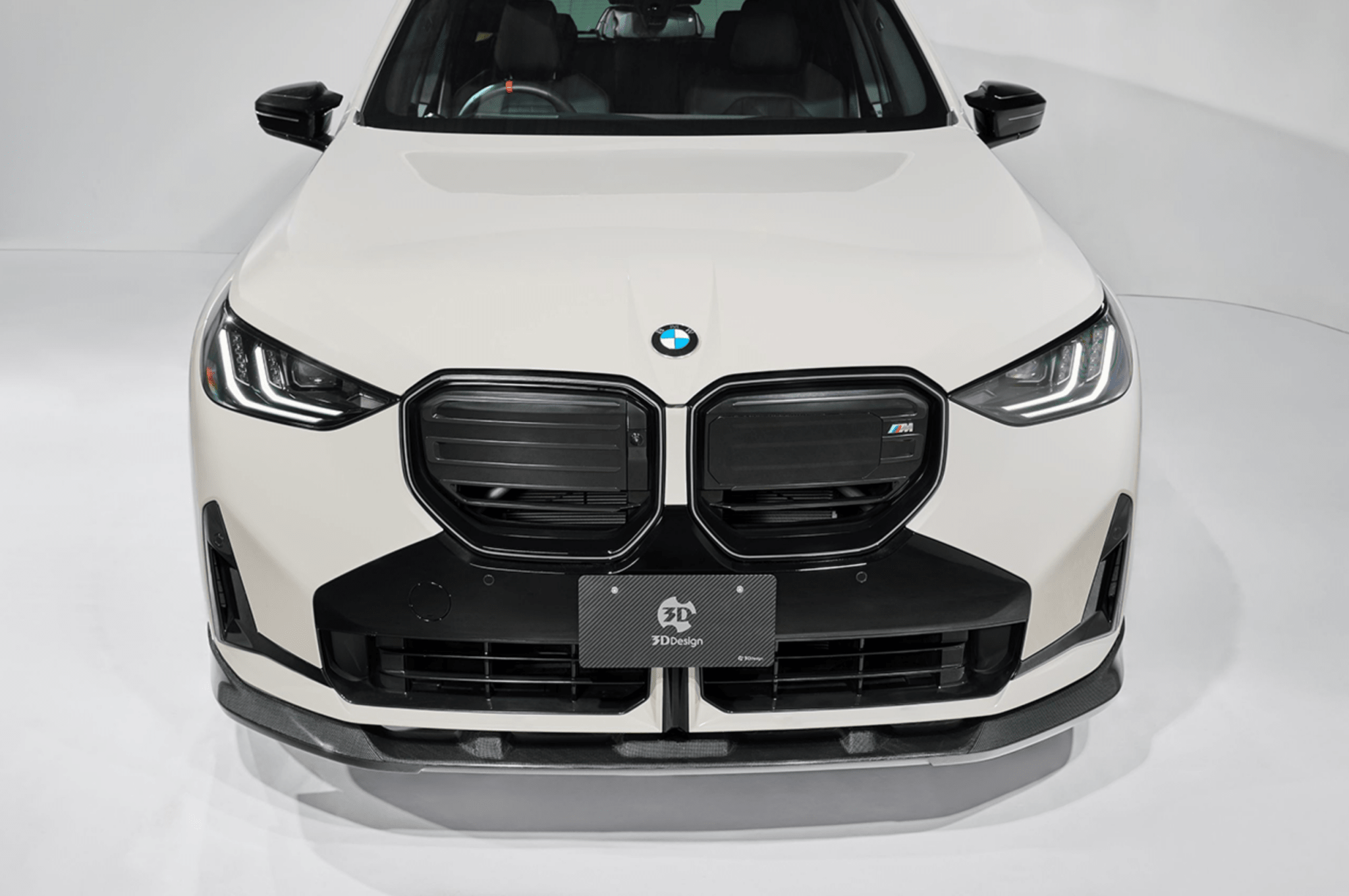 BMW X3 G45 Carbon Fibre Front Lip Spoiler by 3D Design (2024+) - AUTOID® - Front Lips & Splitters - 3DDesign