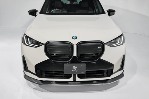 BMW X3 G45 Carbon Fibre Front Lip Spoiler by 3D Design (2024+) - AUTOID® - Front Lips & Splitters - 3DDesign