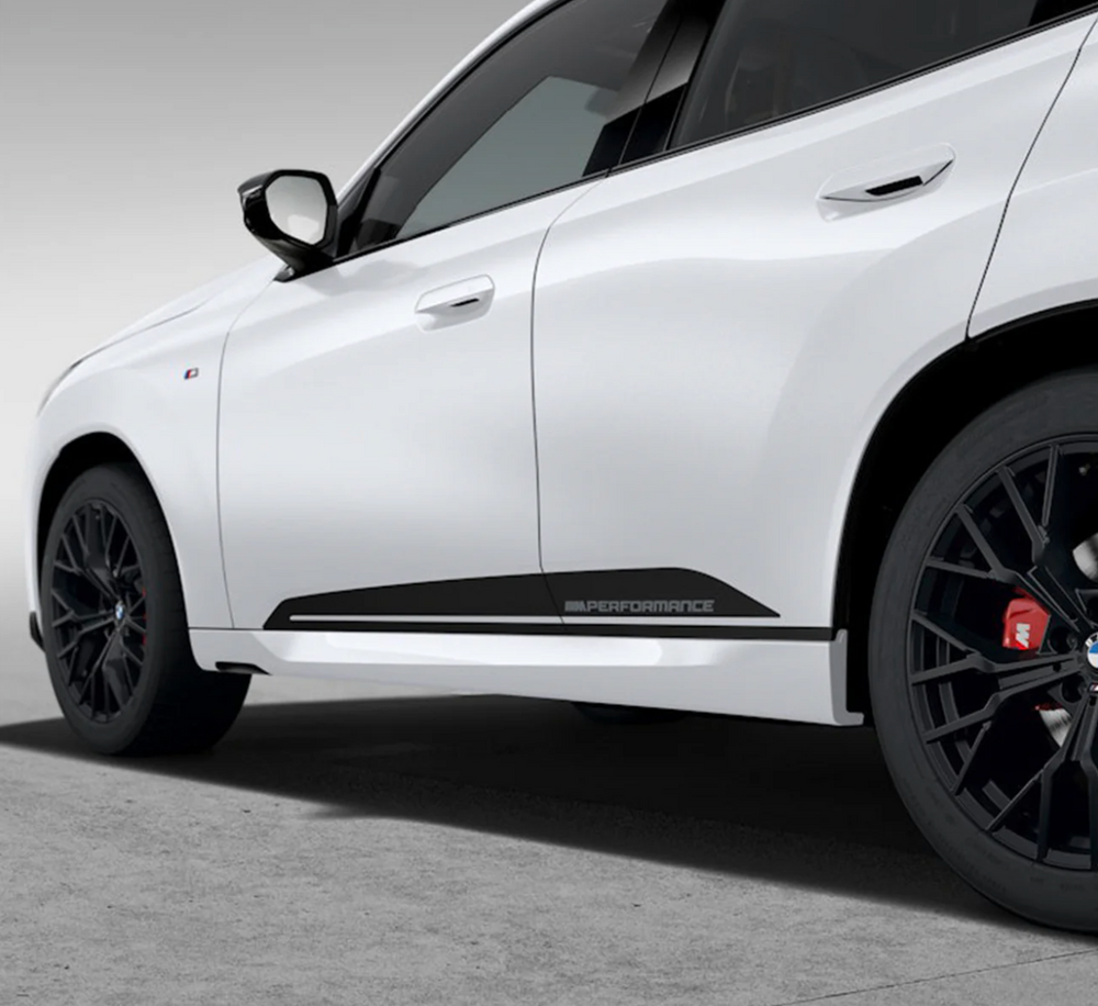 BMW M Performance BMW G45 X3 M Performance Genuine Side Decals in Frozen Black (2025+)  Vinyl Decals & Stickers  AUTOID®  