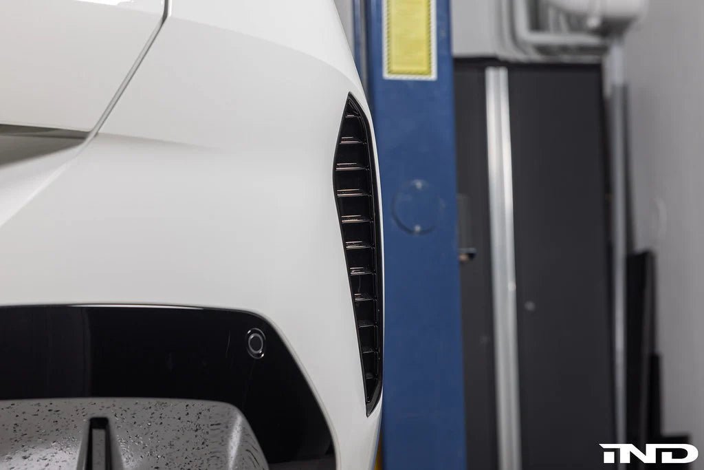 BMW X3 G45 M-Sport Gloss Black Rear Reflector Deletes by Acexxon (2024+) - AUTOID® - Reflector Inserts & Overlays - Acexxon Motorsports