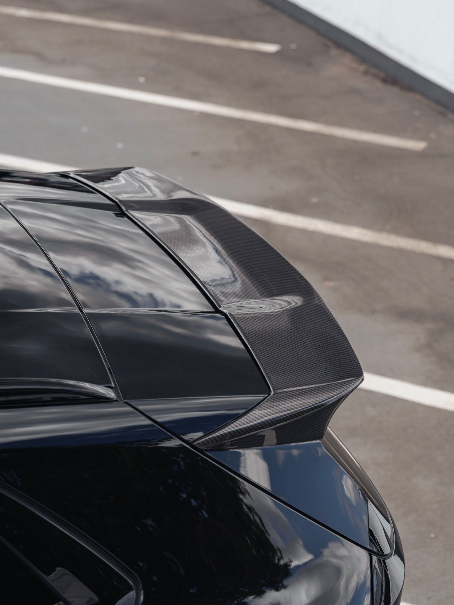 BMW X3 G45 Pre-preg Carbon Fibre PR-1 Rear Roof Spoiler by TREVORA (2025+) - AUTOID® - Rear Spoilers - TREVORA