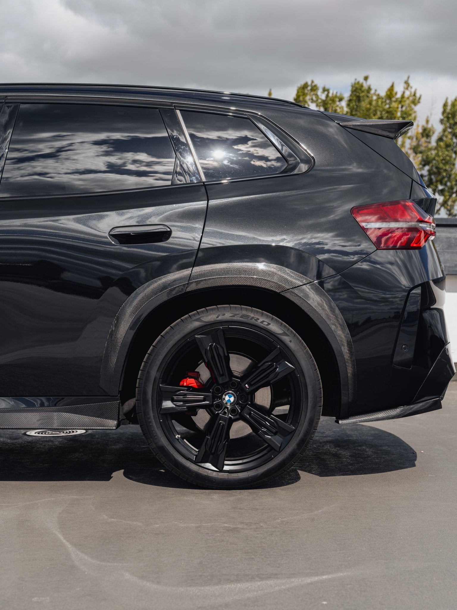 BMW X3 G45 Pre-preg Carbon Fibre PR-1 Rear Roof Spoiler by TREVORA (2025+) - AUTOID® - Rear Spoilers - TREVORA