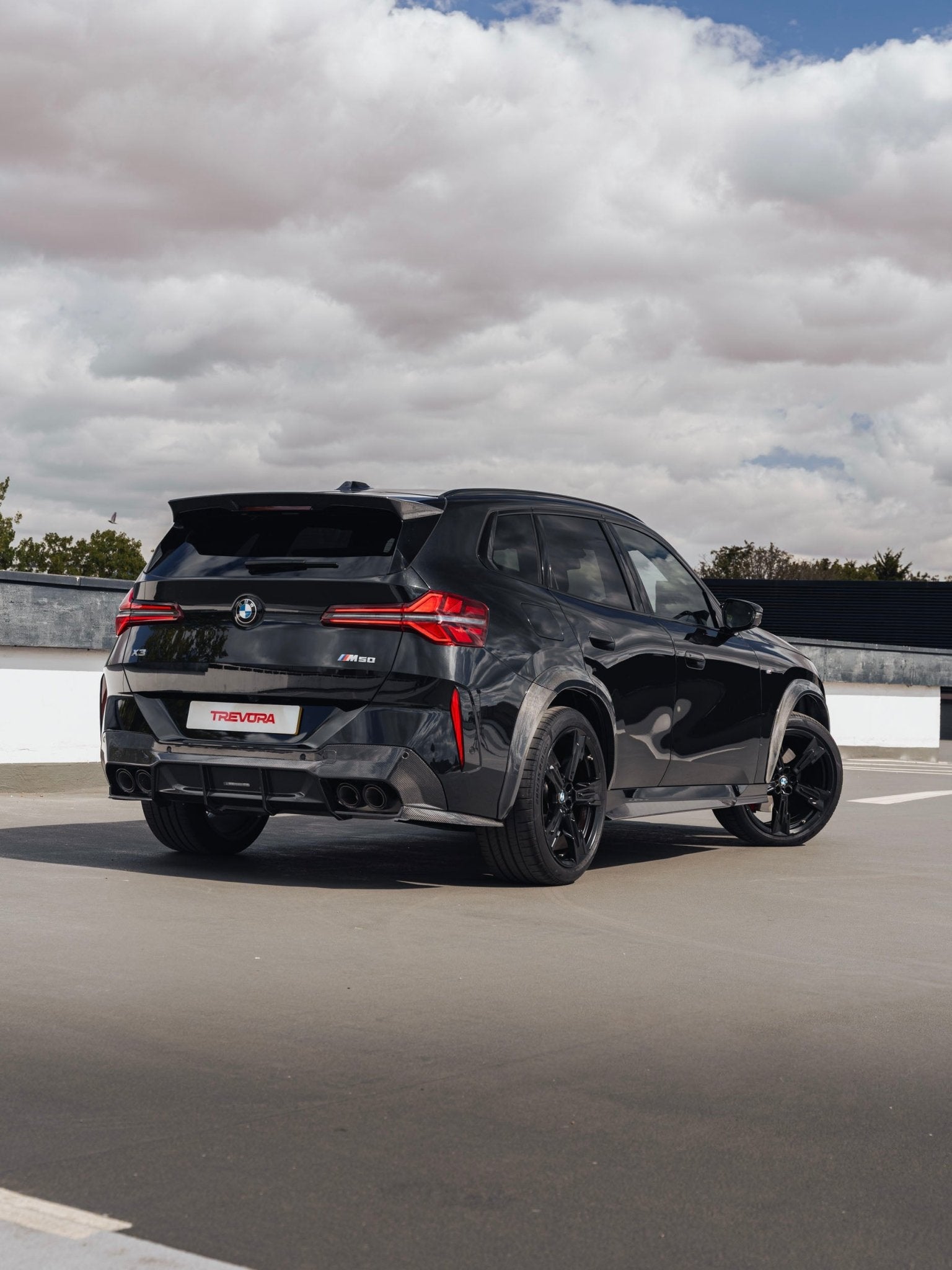 BMW X3 G45 Pre-preg Carbon Fibre PR-1 Side Skirts by TREVORA (2025+) - AUTOID® - Side Skirts & Winglets - TREVORA