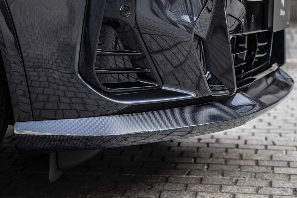 BMW X3 LCI G01 Carbon Fibre Front Splitter by 3D Design (2021+) - AUTOID® - Front Lips & Splitters - 3DDesign