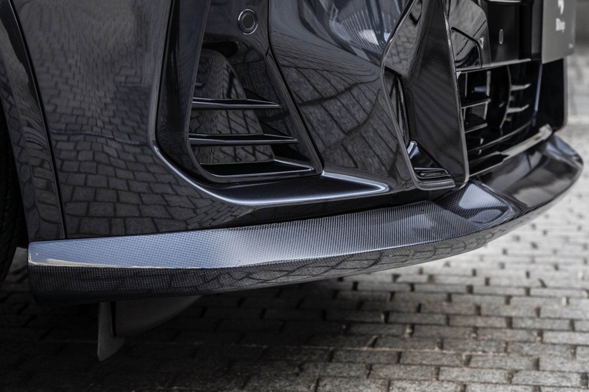 BMW X3 LCI G01 Carbon Fibre Front Splitter by 3D Design (2021+) - AUTOID® - Front Lips & Splitters - 3DDesign