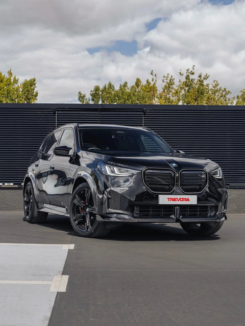 BMW X3 M50 G45 & M Sport Pre-preg Carbon Fibre PR-1 Front Canard Trims by TREVORA (2025+) - AUTOID® - Bumper Inserts & Trim - TREVORA