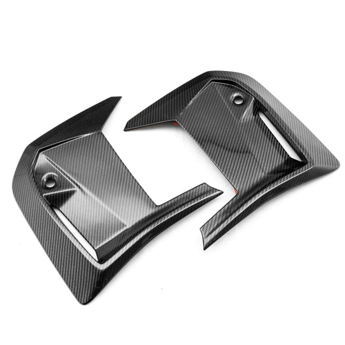 BMW X3 M50 G45 & M Sport Pre-preg Carbon Fibre PR-1 Front Canard Trims by TREVORA (2025+) - AUTOID® - Bumper Inserts & Trim - TREVORA